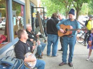 Bluegrass music in Ridgefield Washington