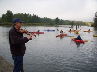 fiddles and kayaks